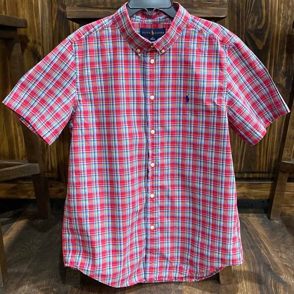 Boys Ralph Lauren short sleeved button down